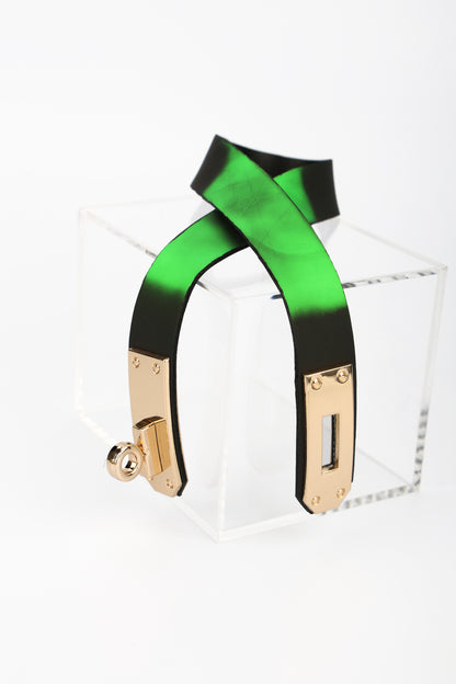 QIYE[Fireflies]Kelly Buckles Color-Changing Choker With Temperature